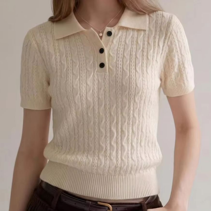 Women Fashion Style - Fashion Casual Style Twist Cable Knit