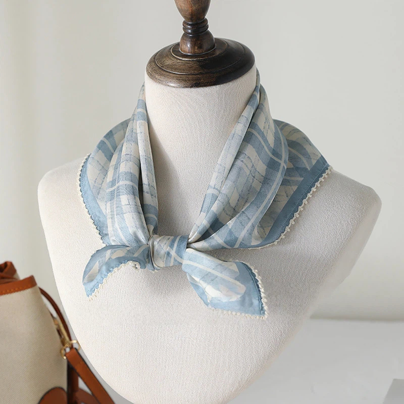Women Fashion Japan - 100% Silk scarves ladies spring summer
