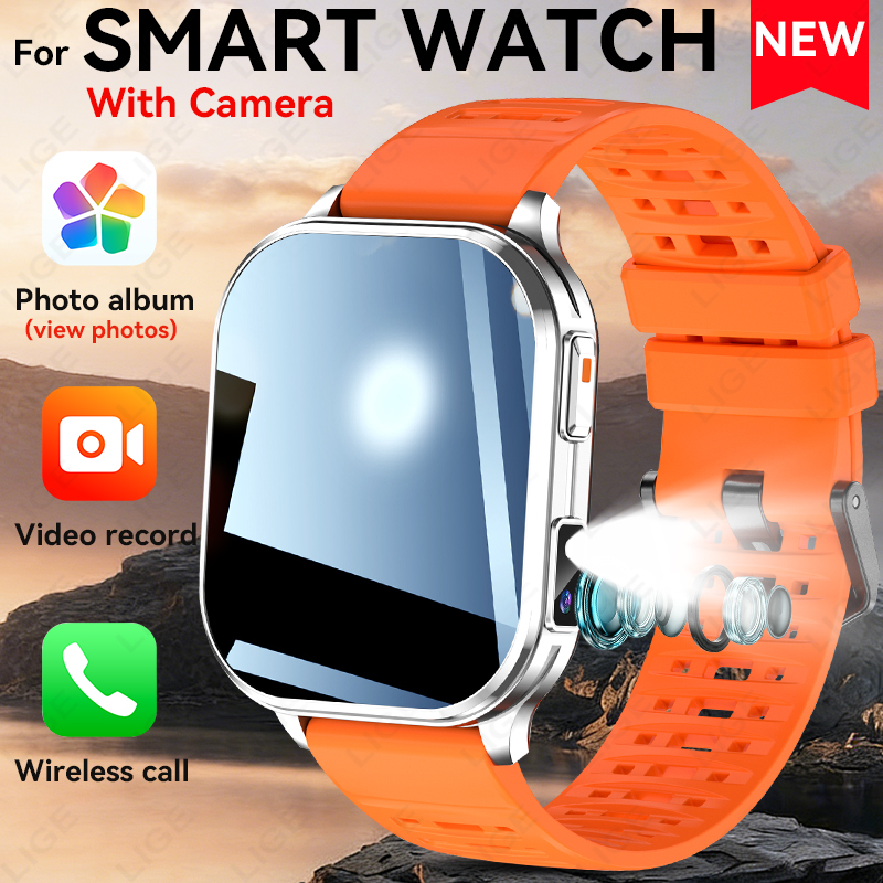 Women Fashion Week 2026 - LIGE 2026 Camera Smart Watch Men