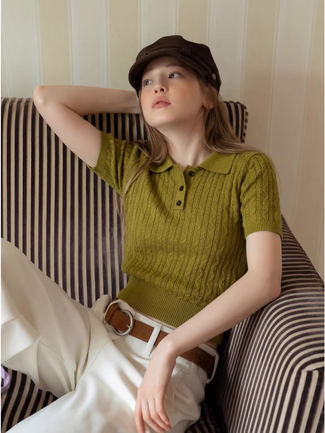 Fashion Casual Style Twist Cab - Women Fashion Style 评论和价格