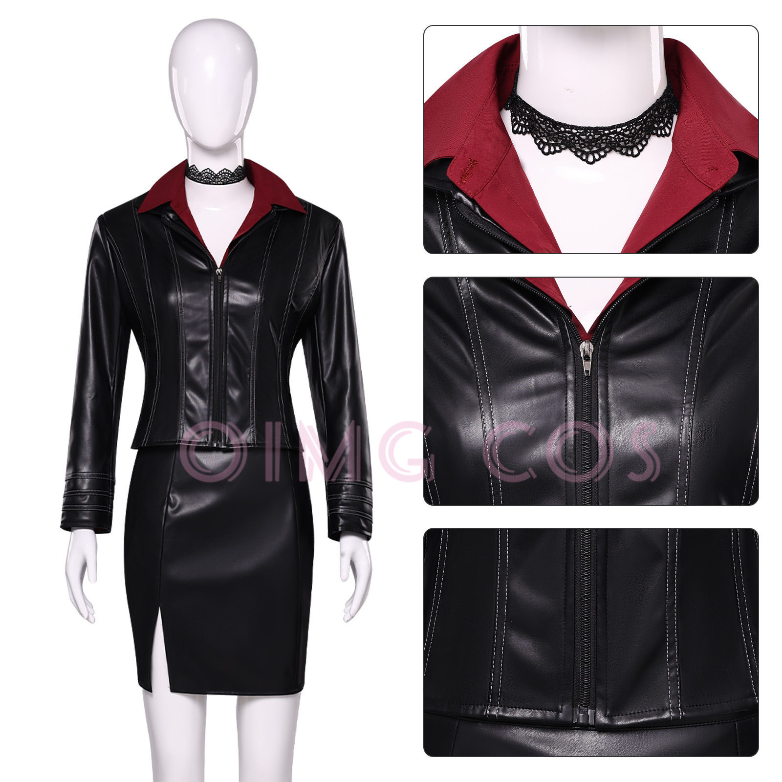 Game Resident Evil Ada Wong Le - Women'S Fashion Leather Jacket 评论和价格