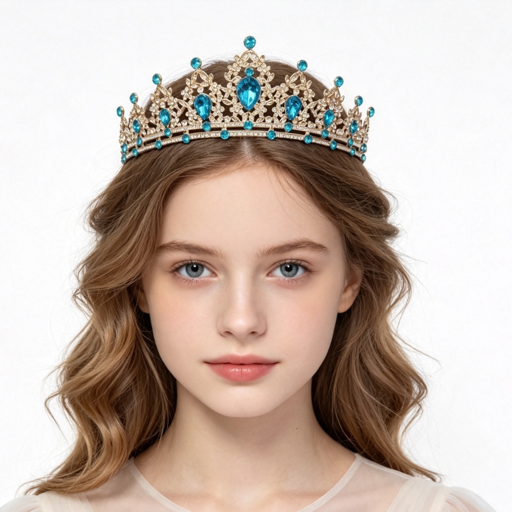 Luxury Princess Crown for Wome - Women Queen Fashion 评论和价格