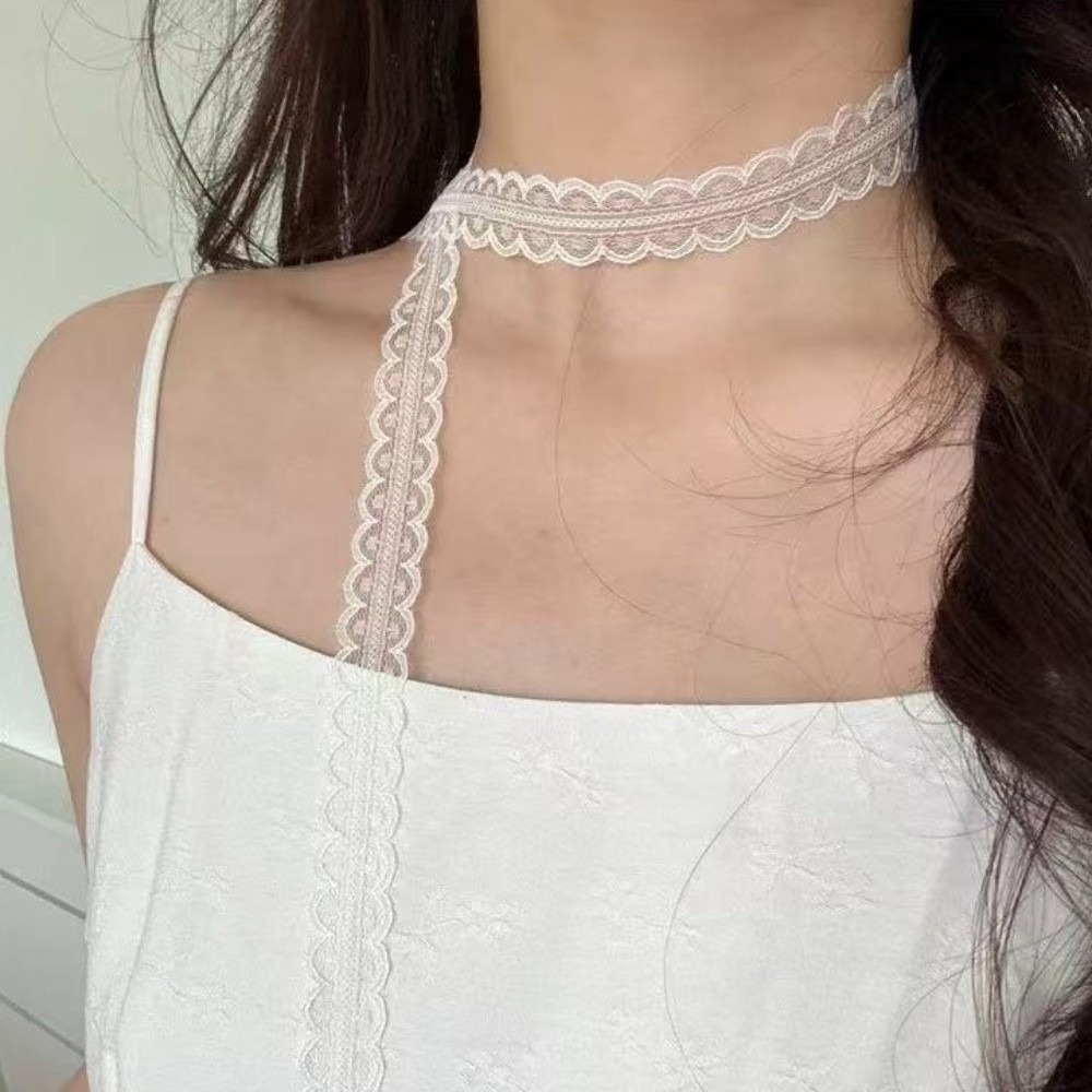 Sweet Gothic Lace Choker Stack - Women'S Fashion Layering 评论和价格