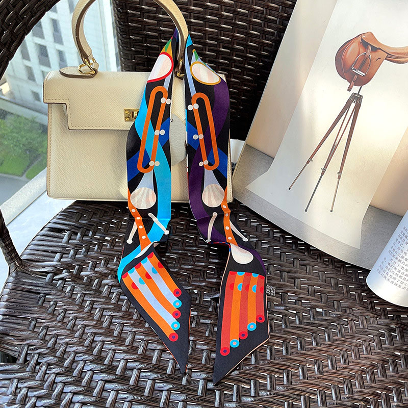Small 100% Silk Neck Head Scar - Women'S Fashion Layering 评论和价格