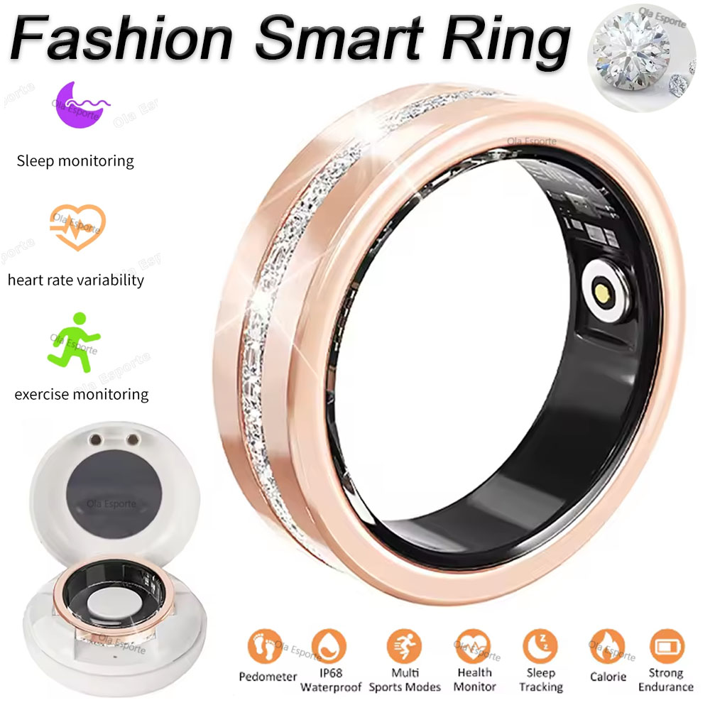 2025 New Smart Ring Lady Heart - Women Fashion Rings 评论和价格