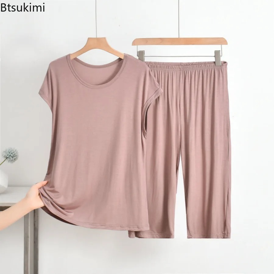 2026 Women's Summer Modal 2PCS - Xxl Women Fashion 评论和价格