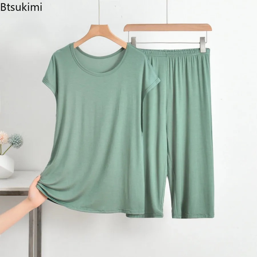 2026 Women's Summer Modal 2PCS - Xxl Women Fashion 评论和价格