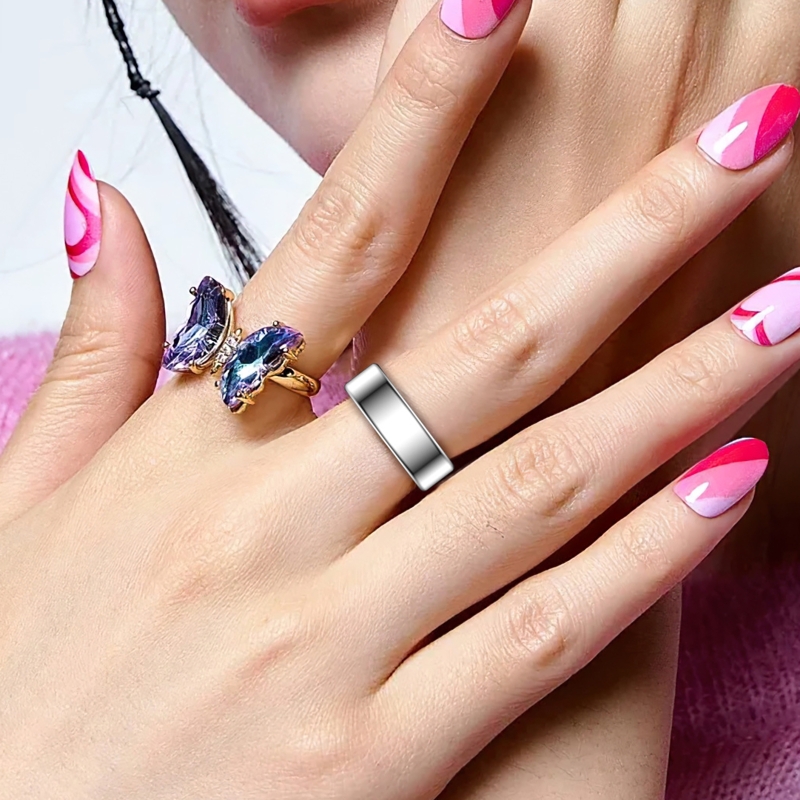Women Men Fashion Smart Ring F - Women Fashion Rings 评论和价格