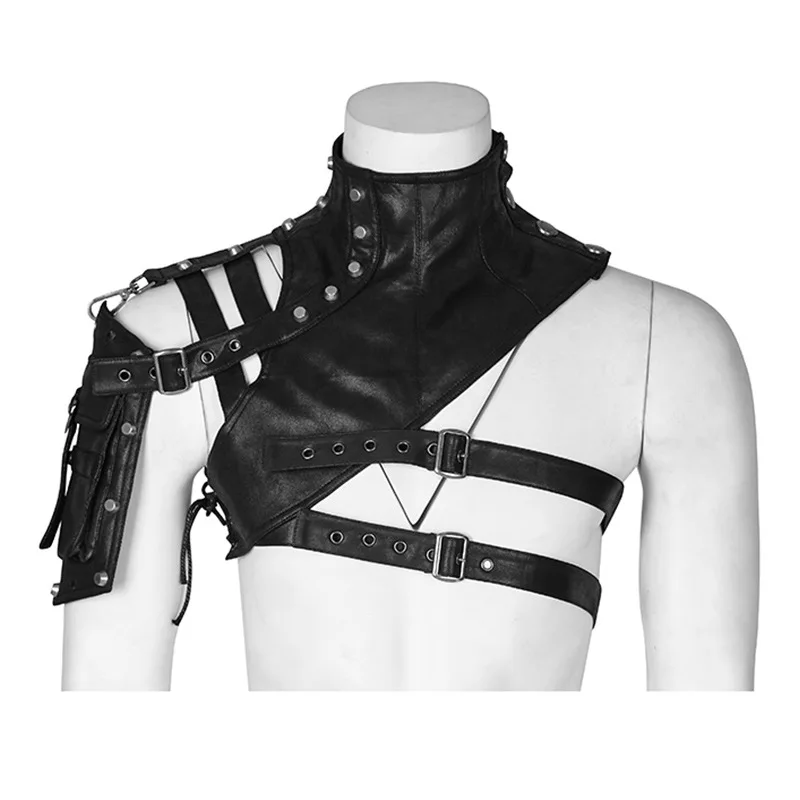 Steampunk Medieval Leather Arm - Women'S Fashion Leather Jacket 评论和价格