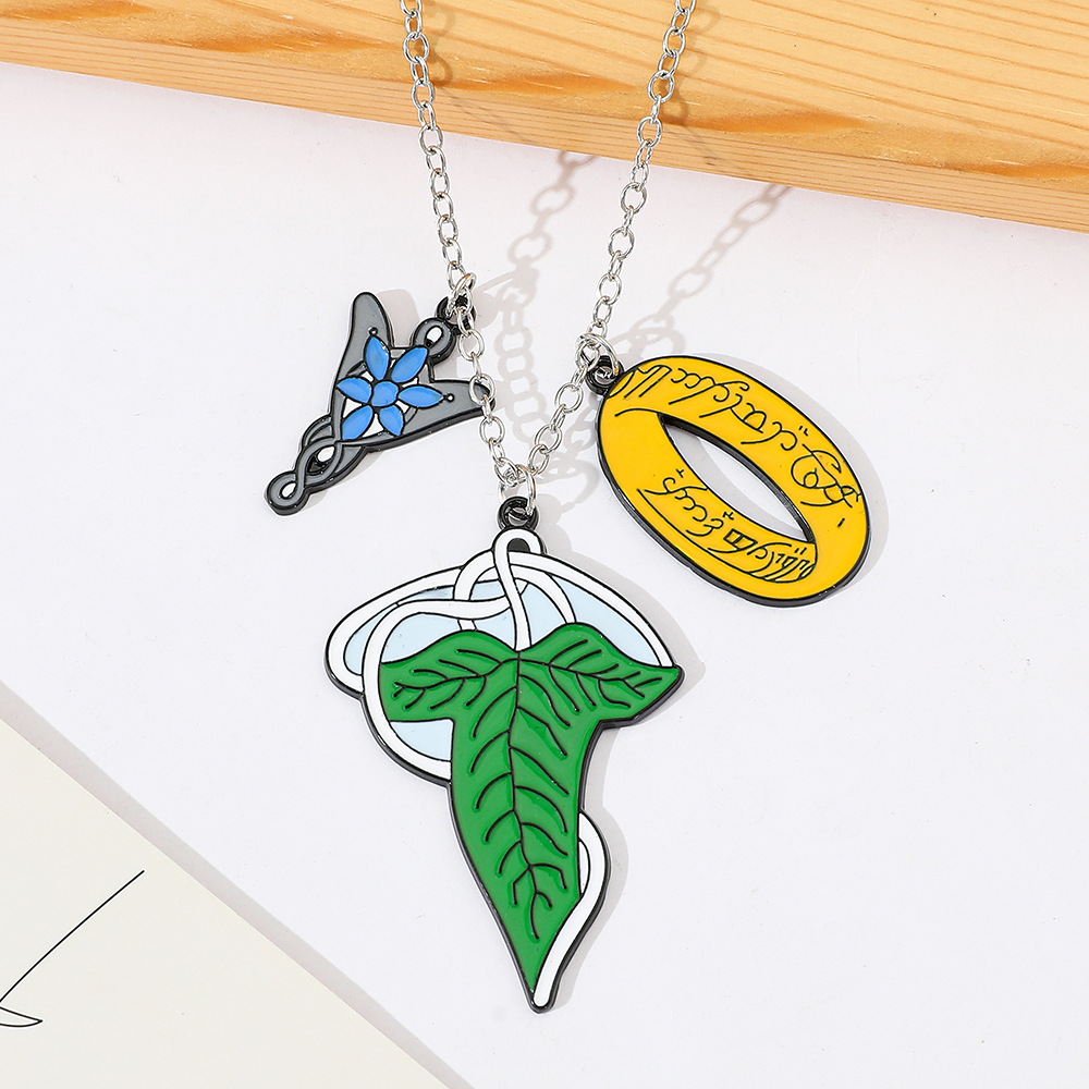 Lord of the Rings Elves Neckla - Women Fashion Rings 评论和价格