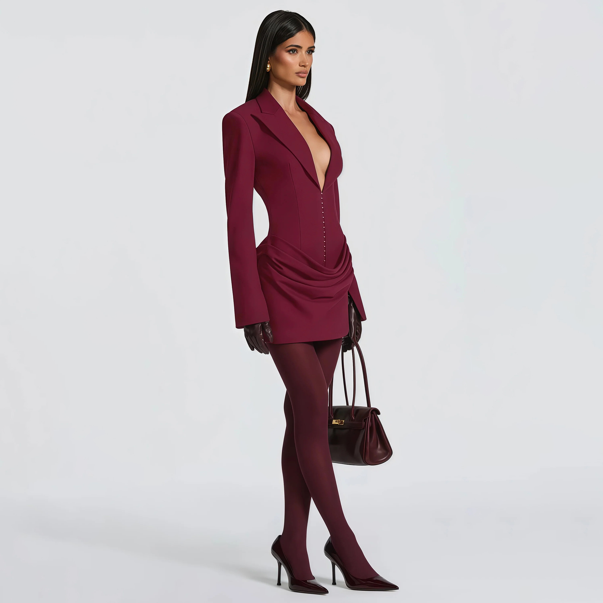NOVA Fashion Solid Color Mini  - Women'S Fashion Nova Dresses 评论和价格