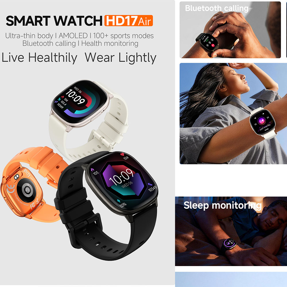 Smart Watch HD17 Air AMOLED Fi - Women Fashion Week 2026 评论和价格