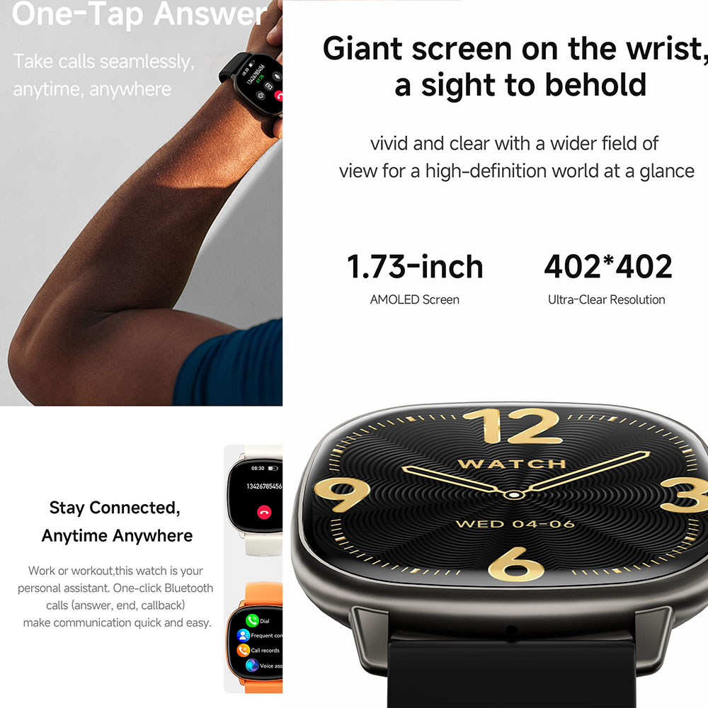 Smart Watch HD17 Air AMOLED Fi - Women Fashion Week 2026 评论和价格