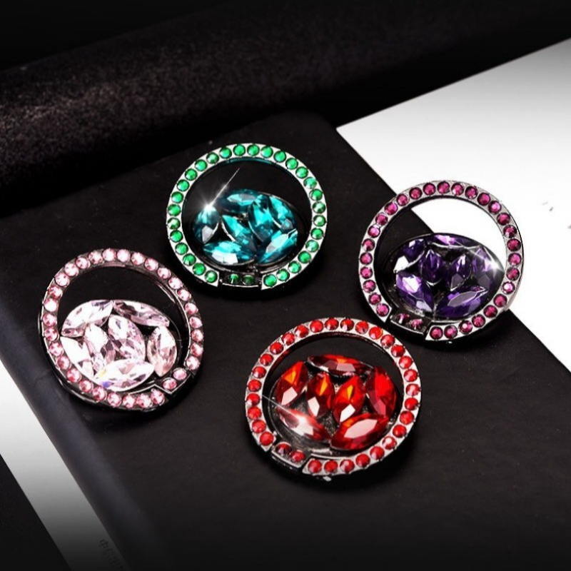 Bing Diamond Phone Holder Port - Women Fashion Rings 评论和价格