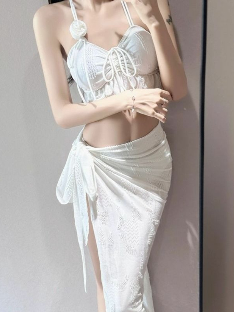 Ladies Floral Two Piece Swimsu - Women Fashion Style 评论和价格