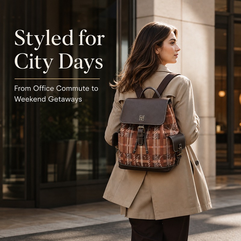 CHHC Fashion Color Block Backp - Women Fashion Style 评论和价格