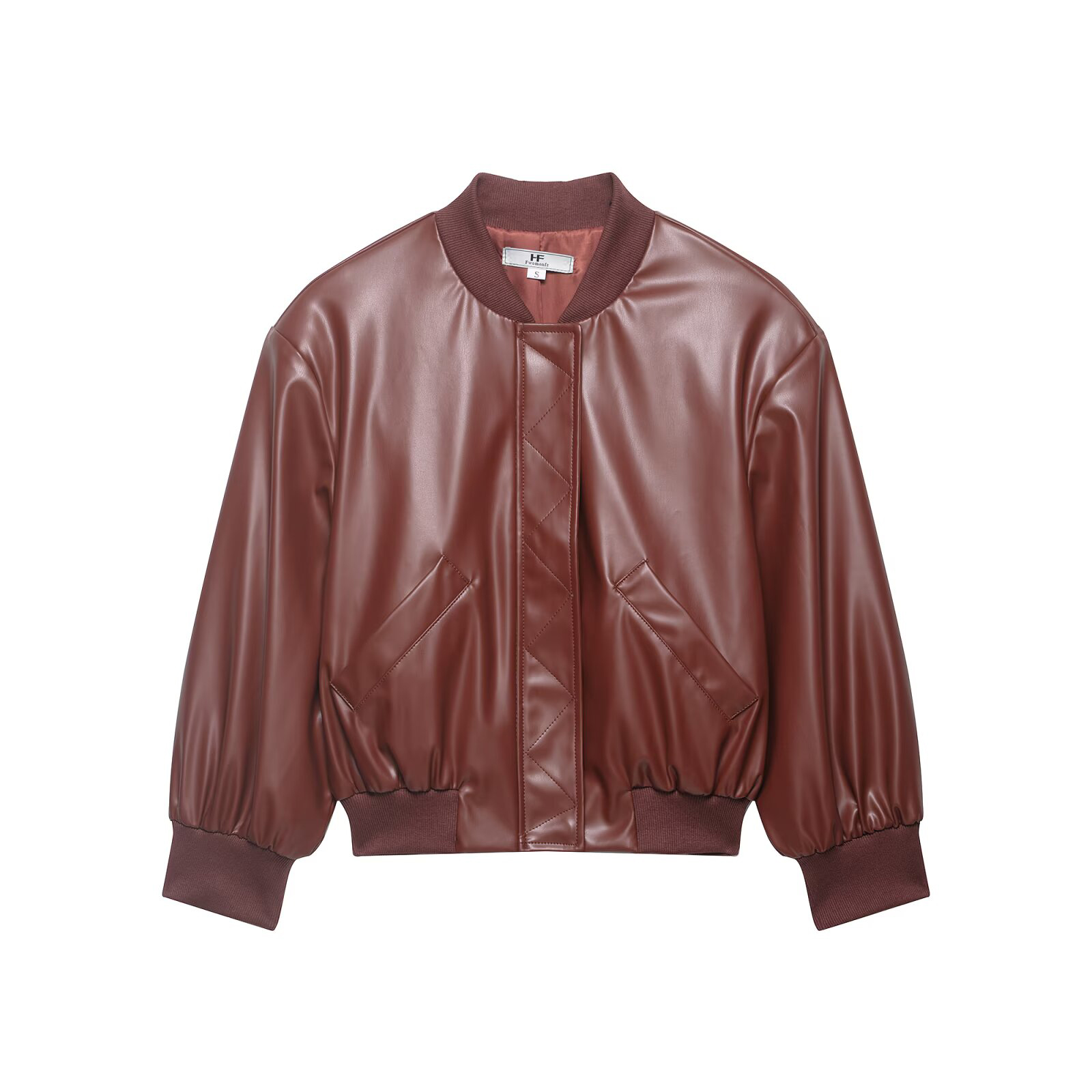 New women's commuting style fa - Women'S Fashion Leather Jacket 评论和价格