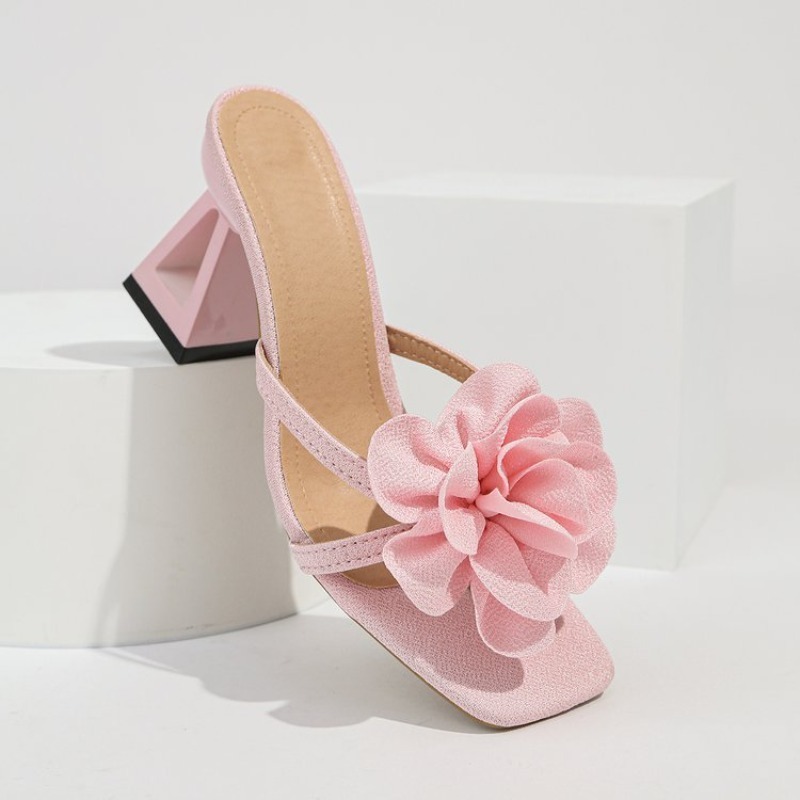 Womens 3D Flower Decor Sandals - Floral Summer Dress 评论和价格
